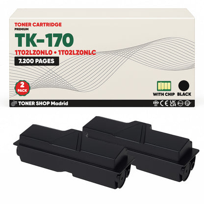 BDink Cartucho Tóner Compatible Kyocera TK170 Negro