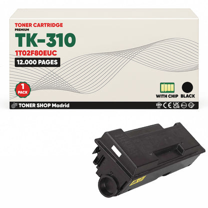 BDink Cartucho Tóner Compatible Kyocera TK310 Negro