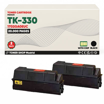 BDink Cartucho Tóner Compatible Kyocera TK330 Negro