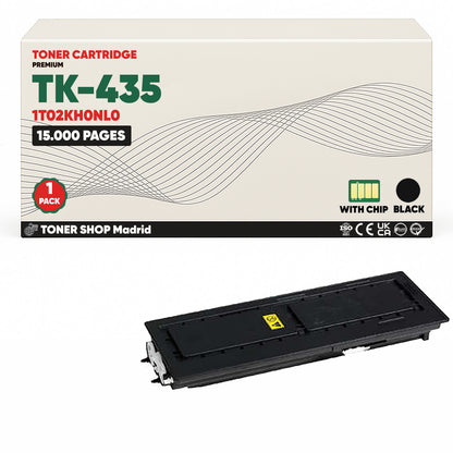BDink Cartucho Tóner Compatible Kyocera TK435 Negro