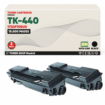 BDink Cartucho Tóner Compatible Kyocera TK440 Negro