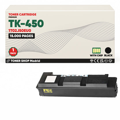 BDink Cartucho Tóner Compatible Kyocera TK450 Negro