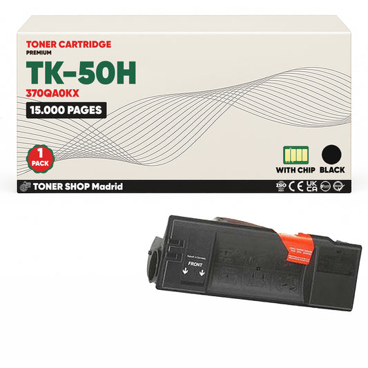 BDink Cartucho Tóner Compatible Kyocera TK50H Negro