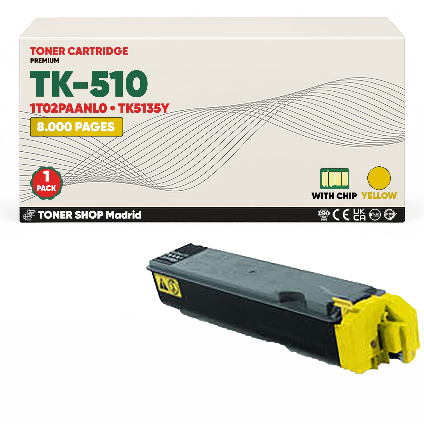 BDink Tóner Compatible Kyocera TK510 (Pack 4 CMYK)