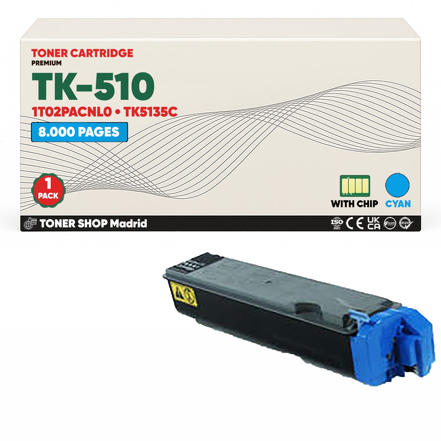 BDink Tóner Compatible Kyocera TK510 (Pack 4 CMYK)