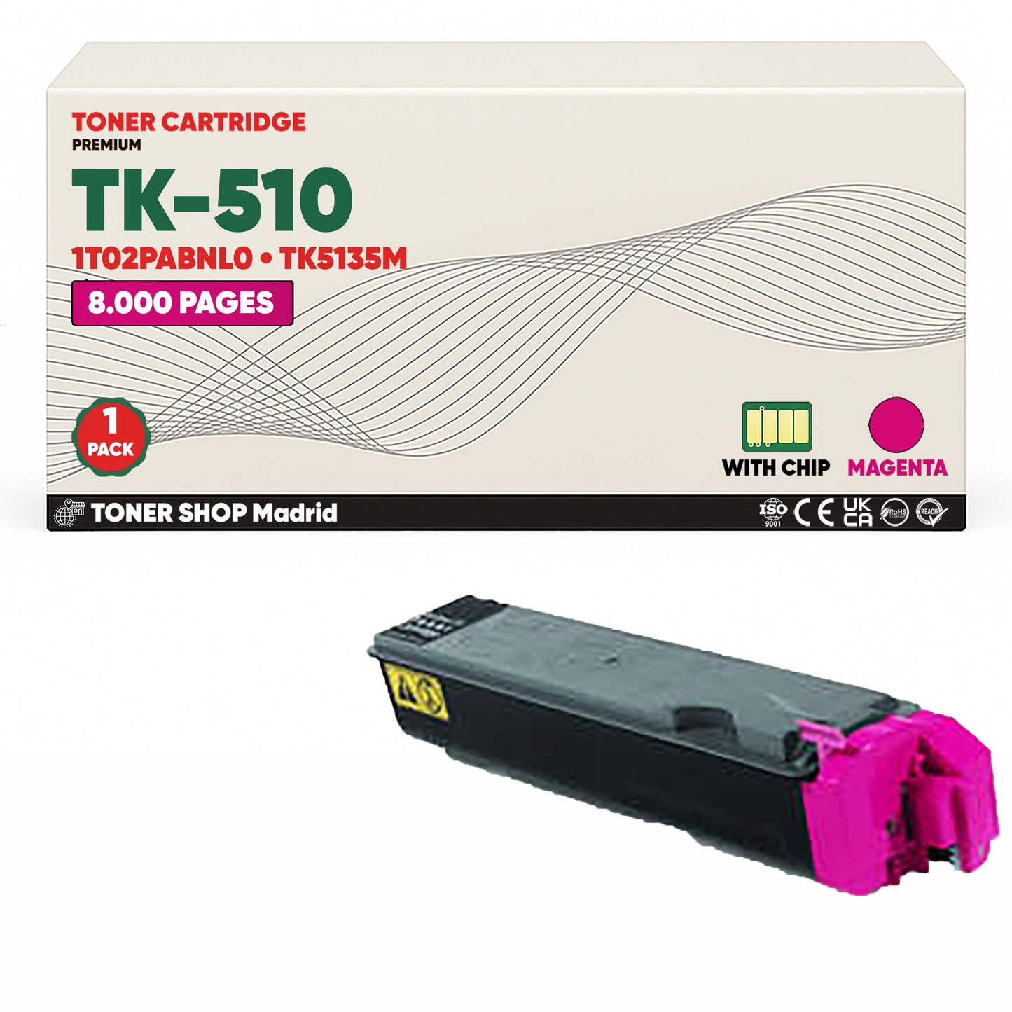 BDink Tóner Compatible Kyocera TK510 (Pack 4 CMYK)