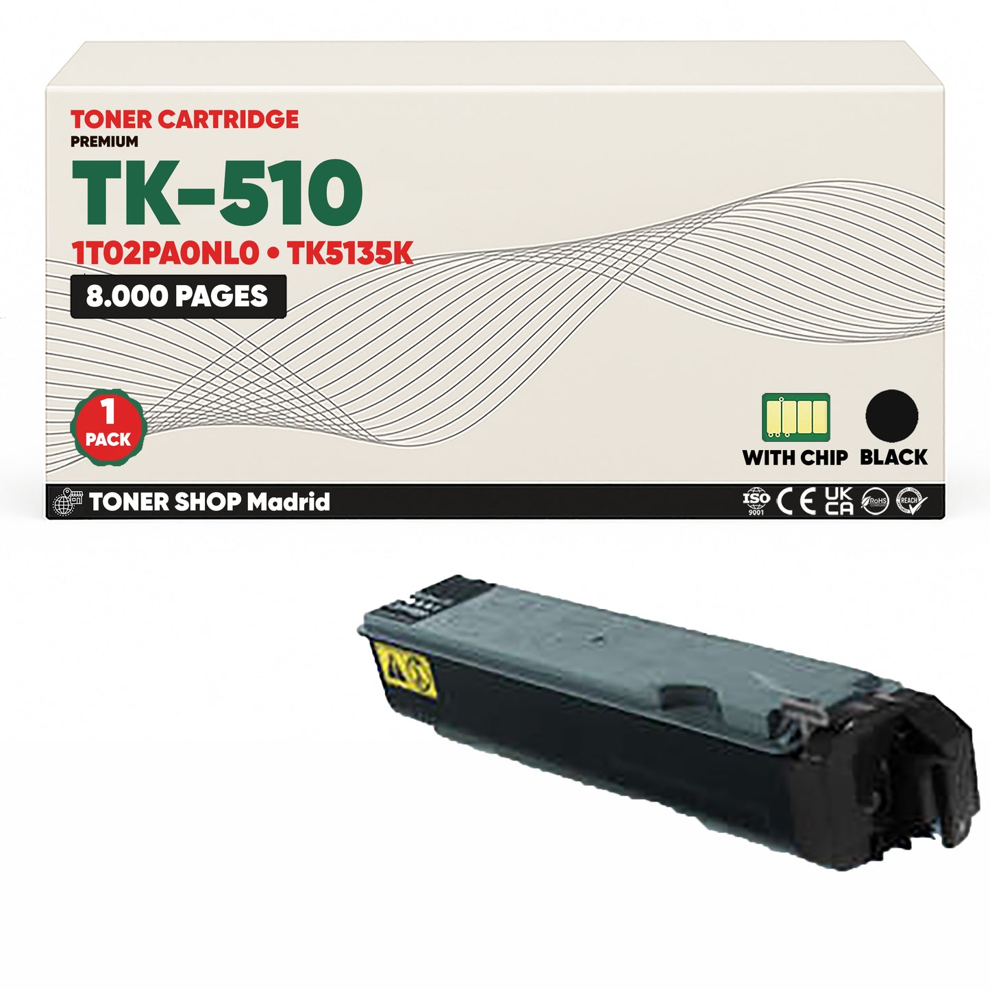 BDink Tóner Compatible Kyocera TK510 (Pack 4 CMYK)