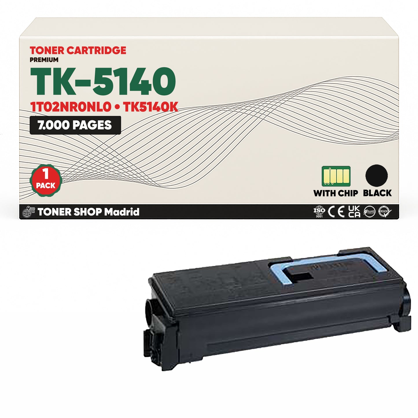 BDink Tóner Compatible Kyocera TK5140 (Pack 4 CMYK)