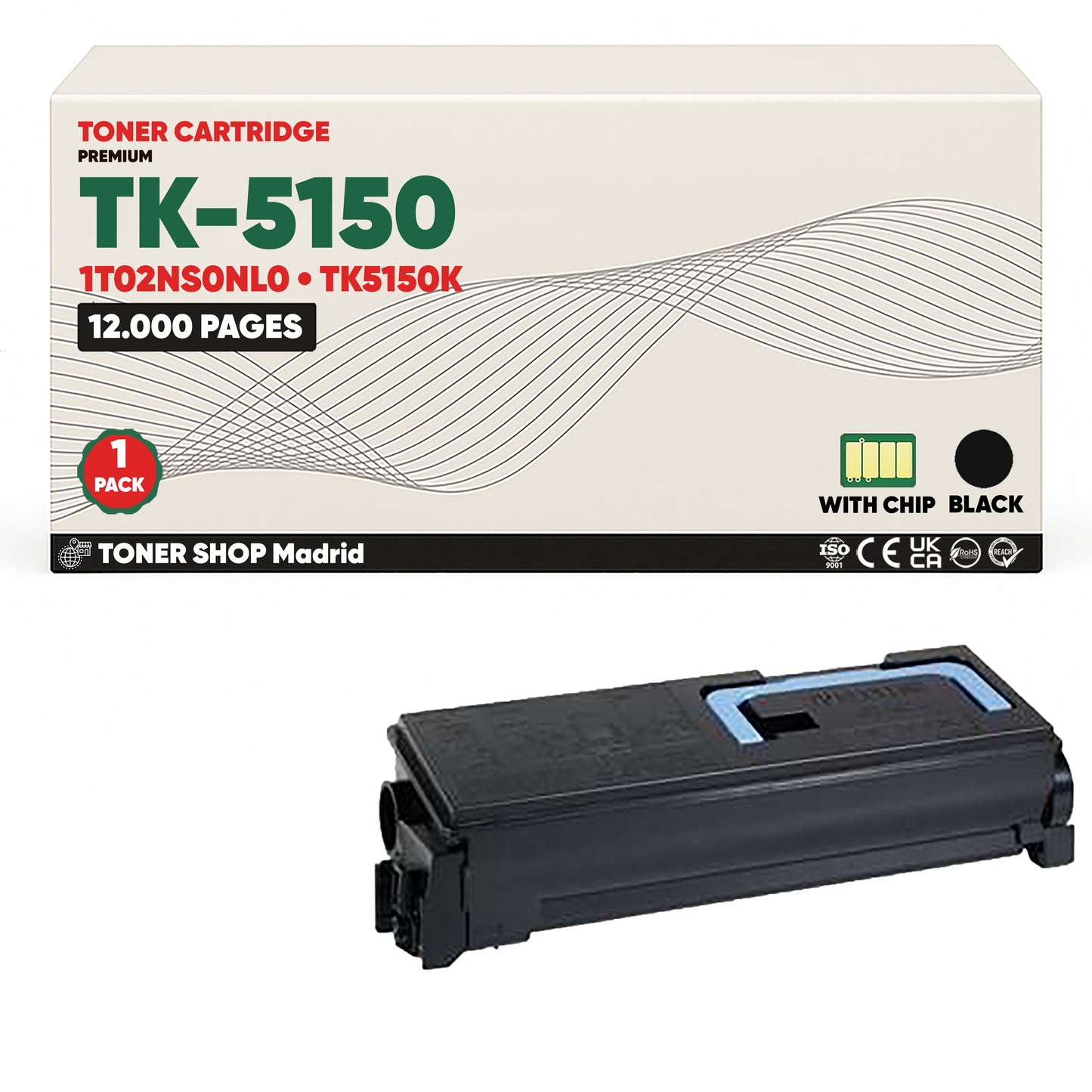 BDink Tóner Compatible Kyocera TK5150 (Pack 4 CMYK)