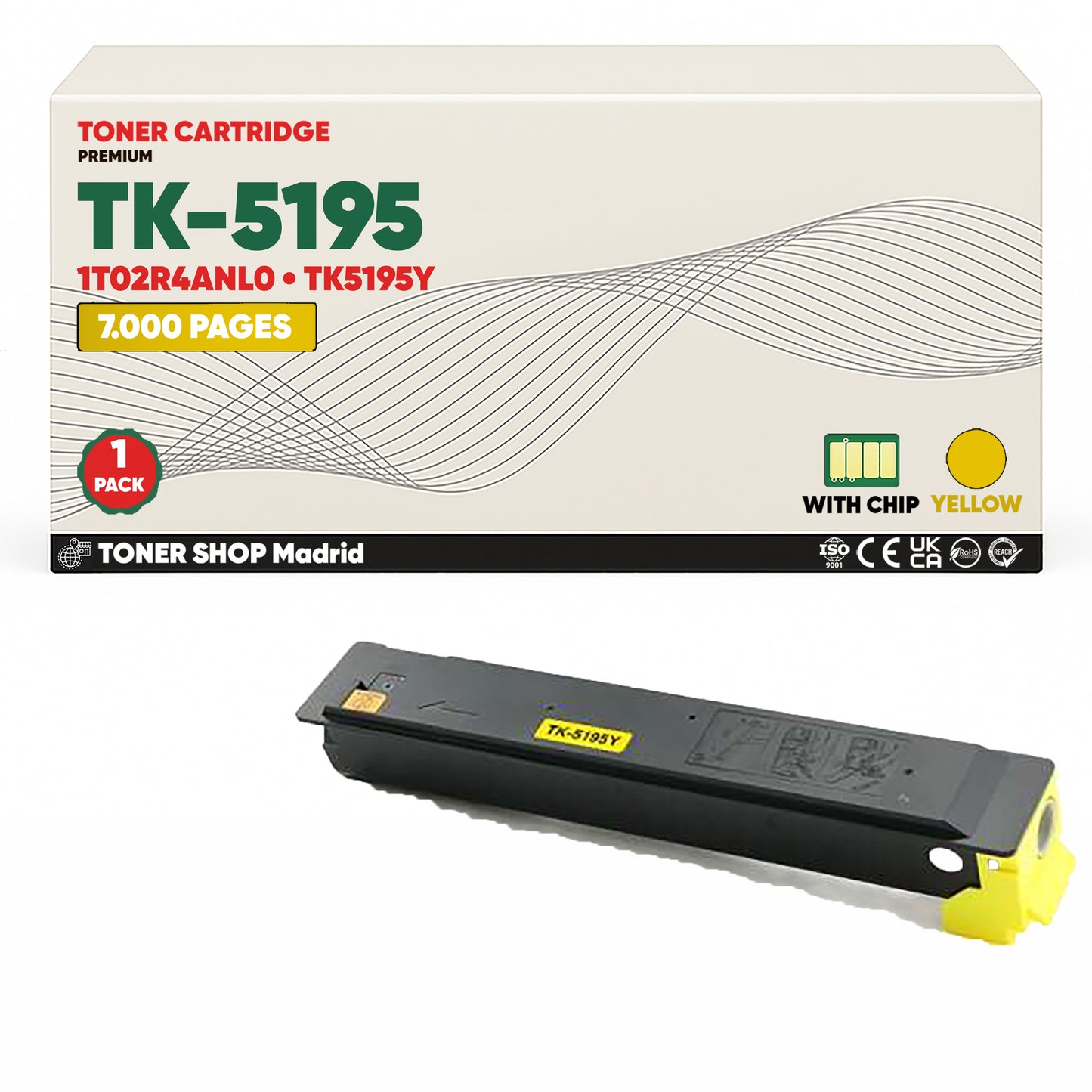 BDink Tóner Compatible Kyocera TK5195 (Pack 4 CMYK)