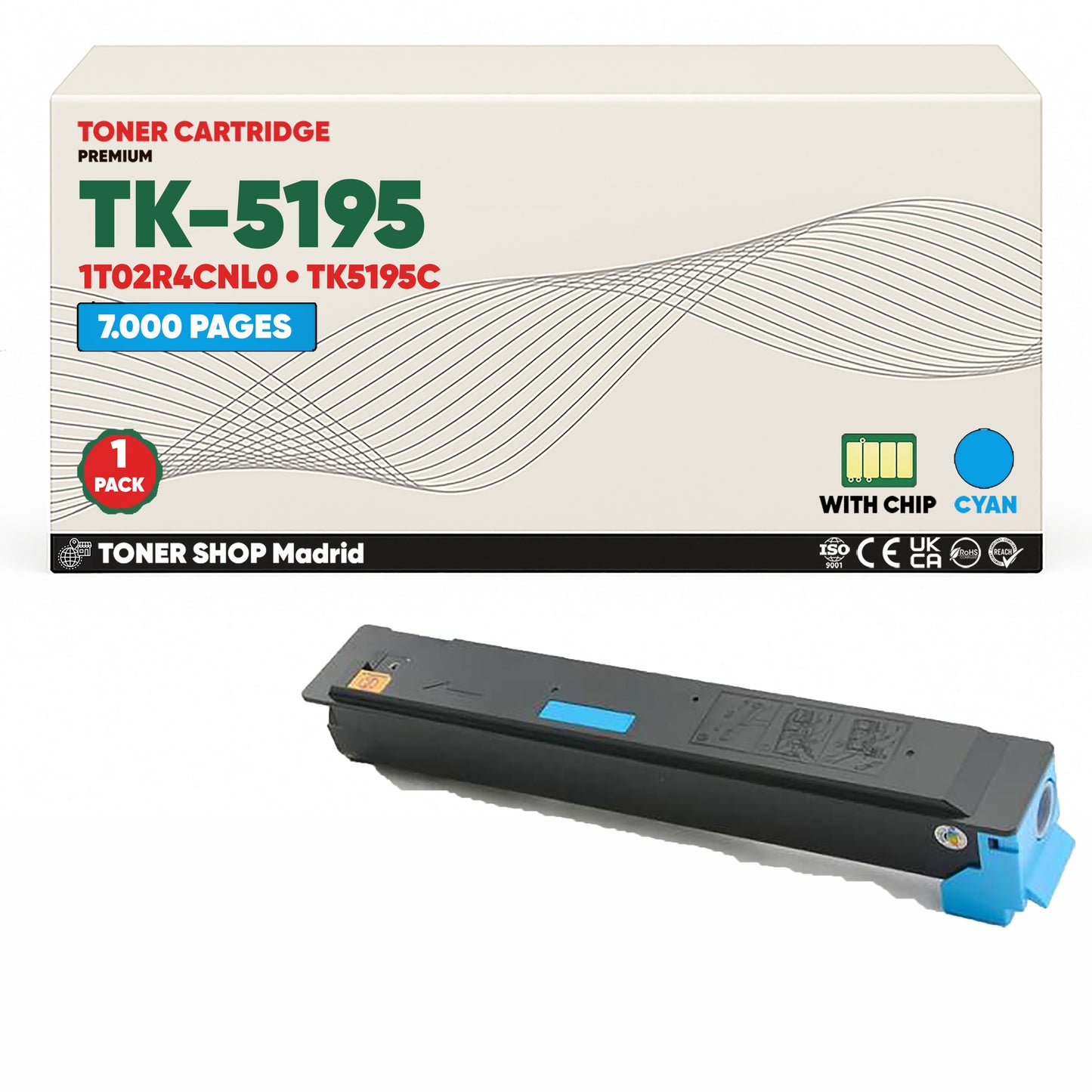 BDink Tóner Compatible Kyocera TK5195 (Pack 4 CMYK)