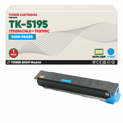 BDink Tóner Compatible Kyocera TK5195 (Pack 4 CMYK)