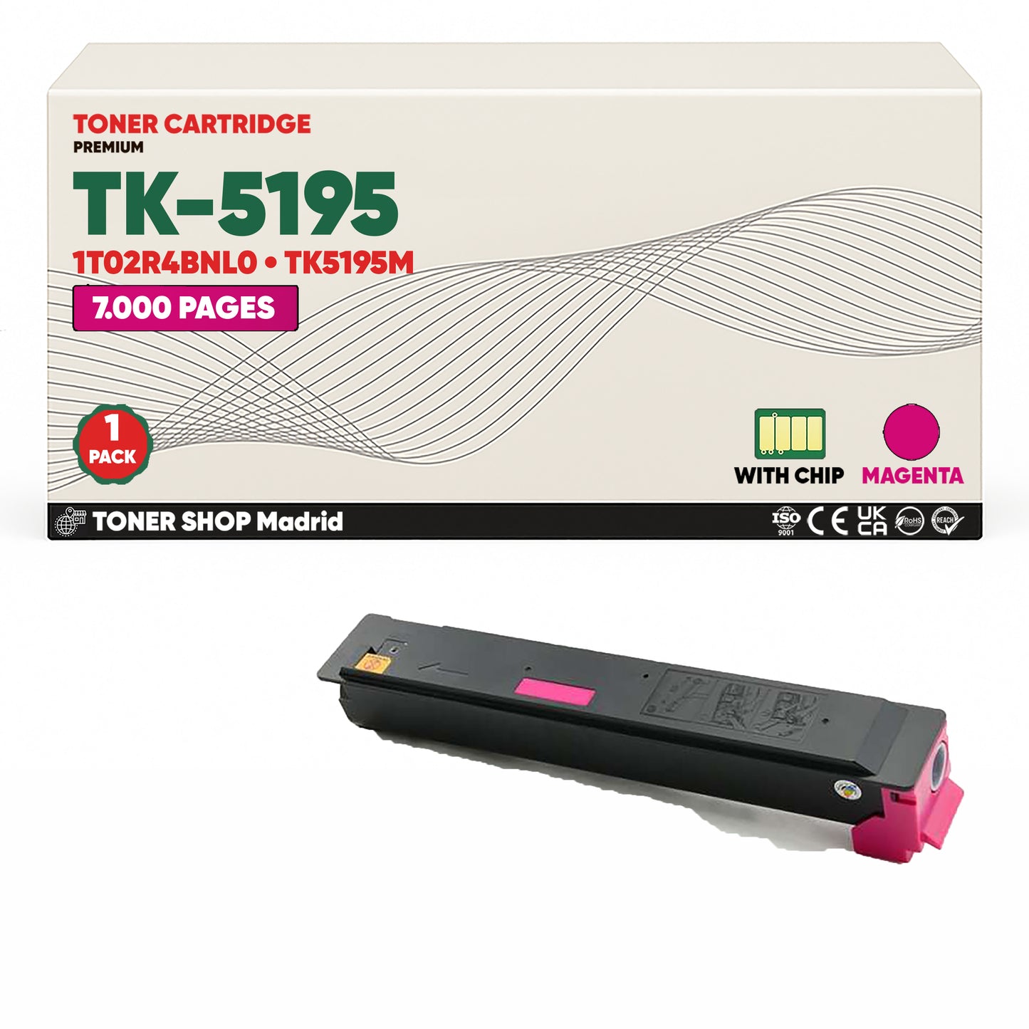 BDink Tóner Compatible Kyocera TK5195 (Pack 4 CMYK)