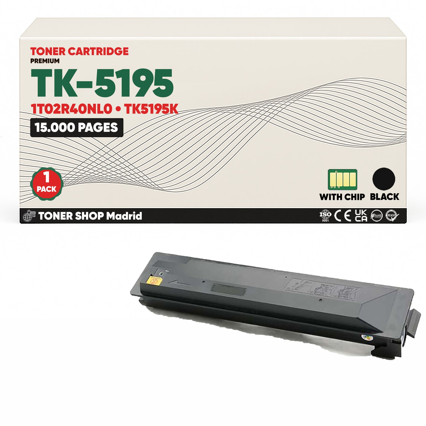 BDink Tóner Compatible Kyocera TK5195 (Pack 4 CMYK)