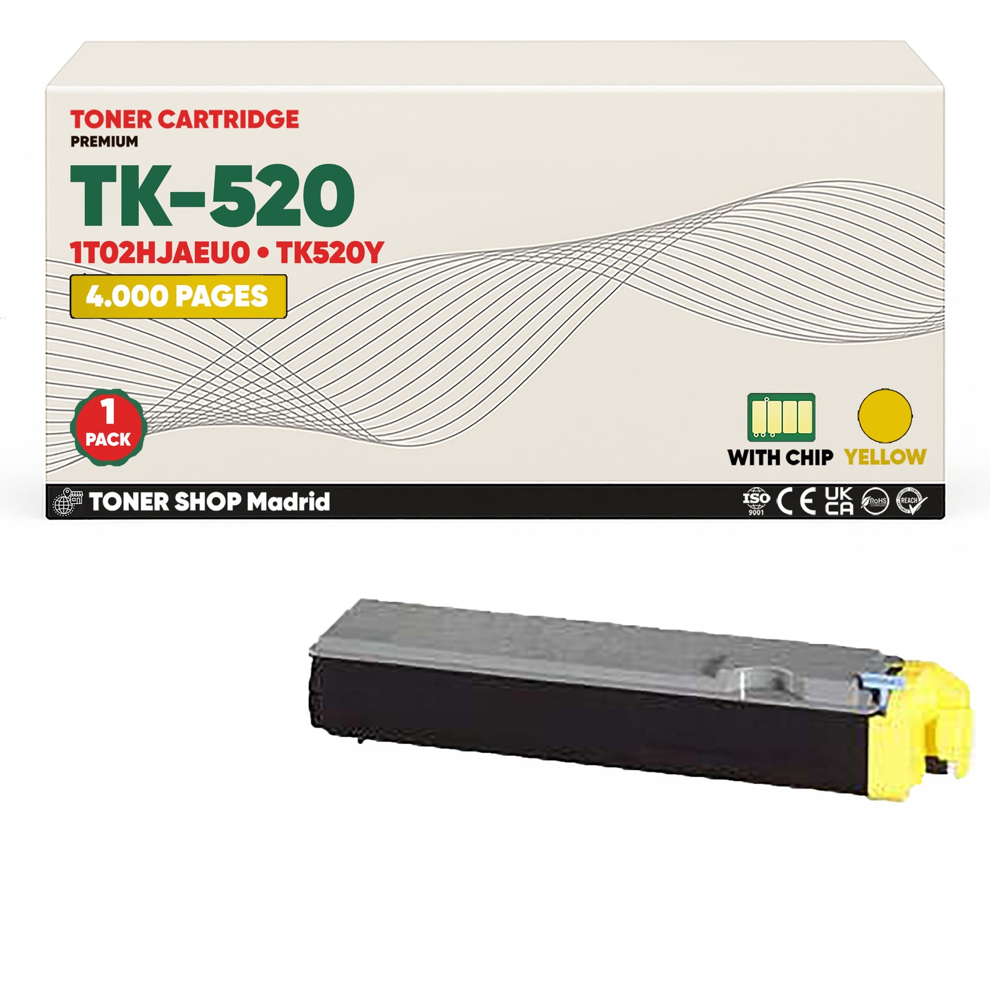 BDink Tóner Compatible Kyocera TK520 (Pack 4 CMYK)