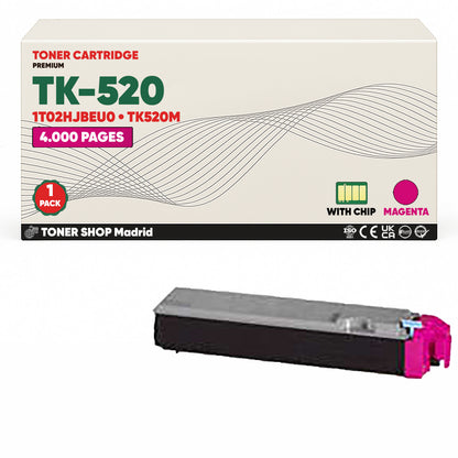 BDink Tóner Compatible Kyocera TK520 (Pack 4 CMYK)
