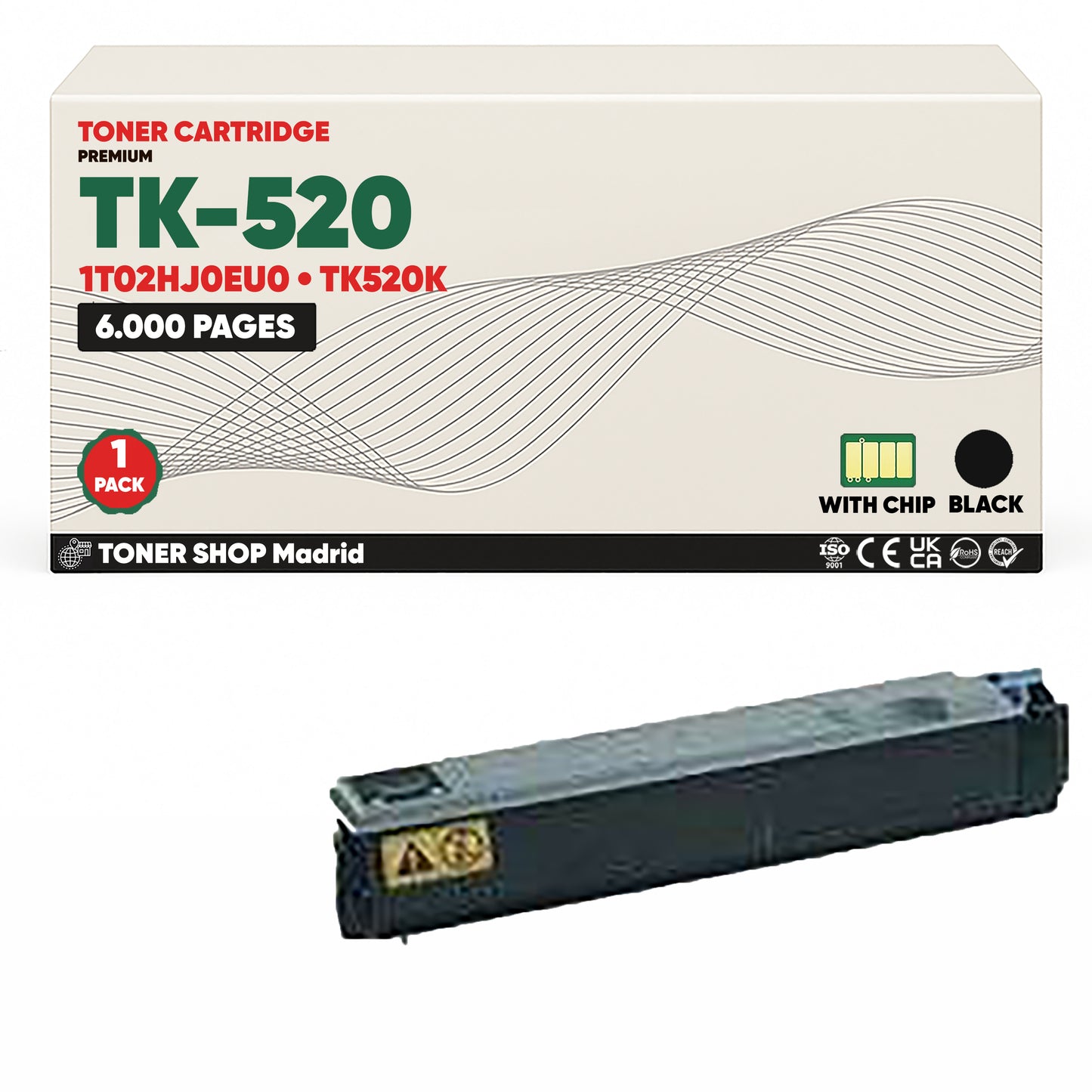 BDink Tóner Compatible Kyocera TK520 (Pack 4 CMYK)