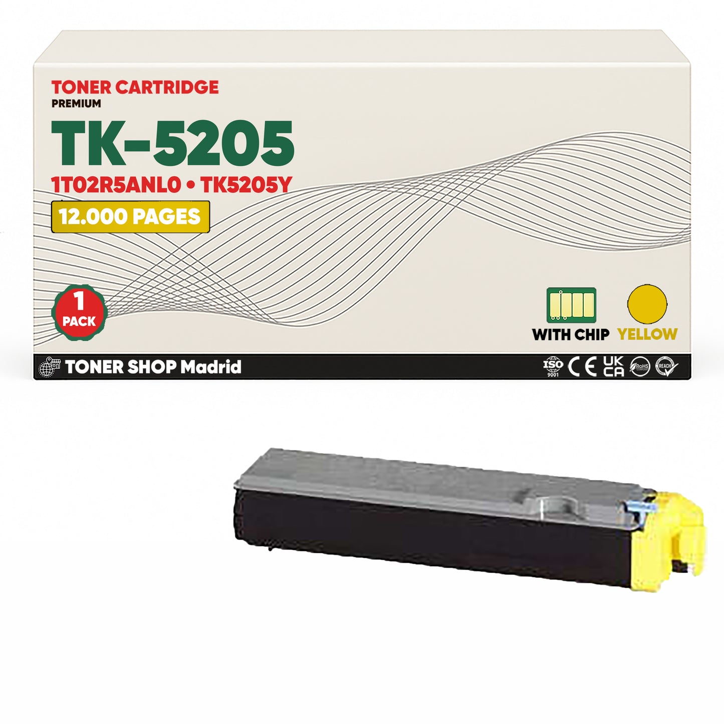 BDink Tóner Compatible Kyocera TK5205 (Pack 4 CMYK)