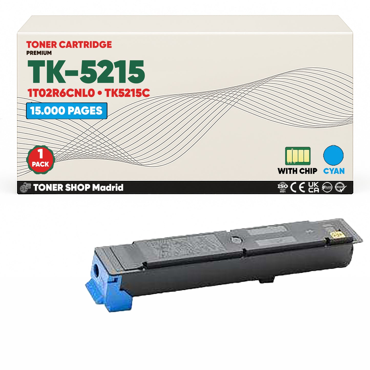 BDink Tóner Compatible Kyocera TK5215 (Pack 4 CMYK)