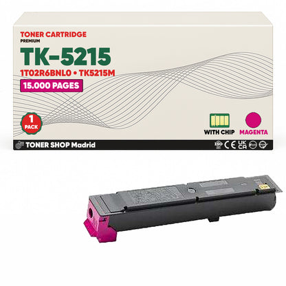 BDink Tóner Compatible Kyocera TK5215 (Pack 4 CMYK)