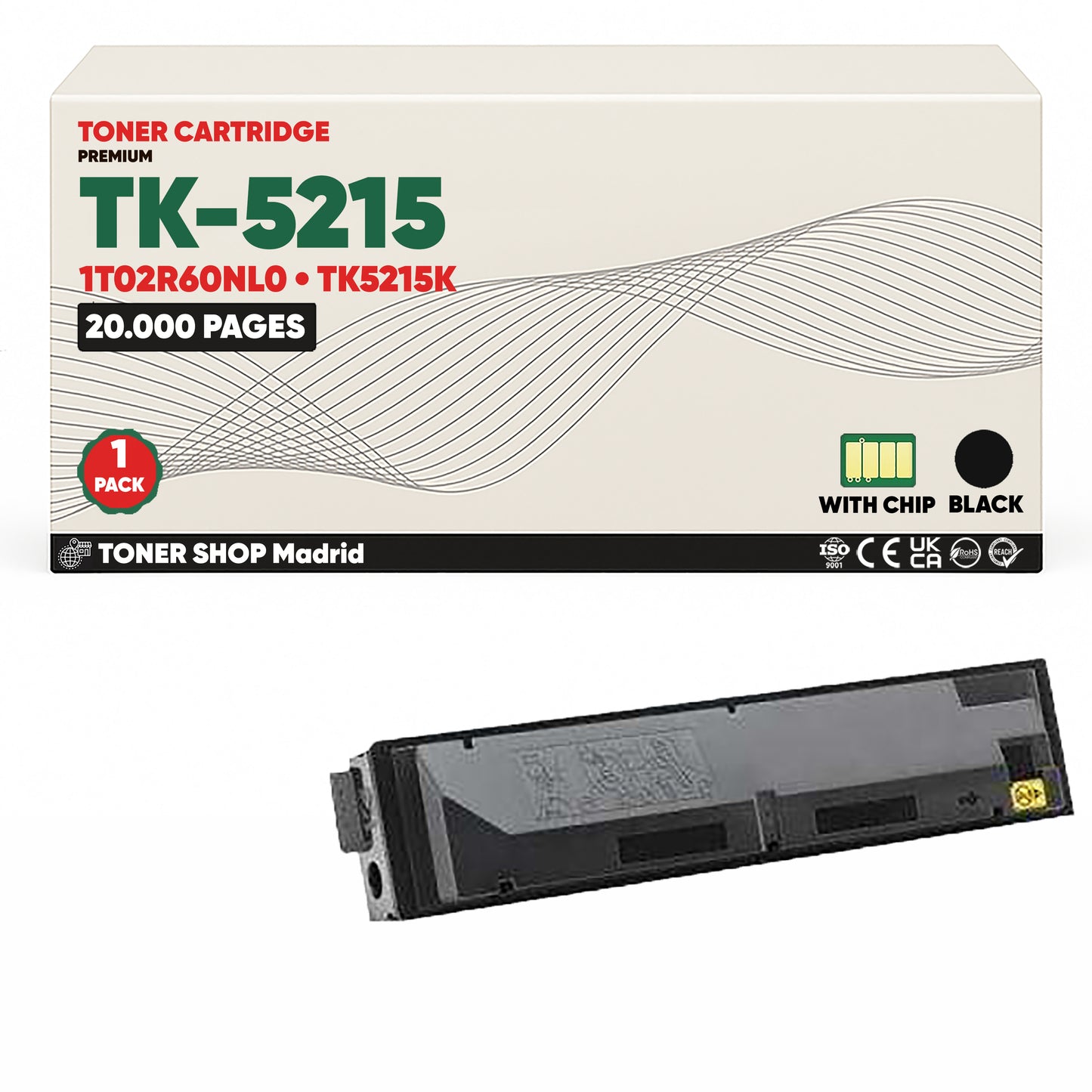 BDink Tóner Compatible Kyocera TK5215 (Pack 4 CMYK)