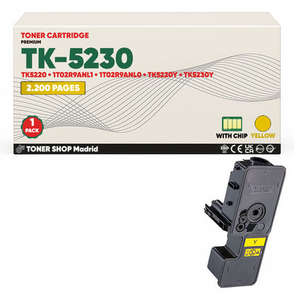 BDink Tóner Compatible Kyocera TK5230 (Pack 4 CMYK)