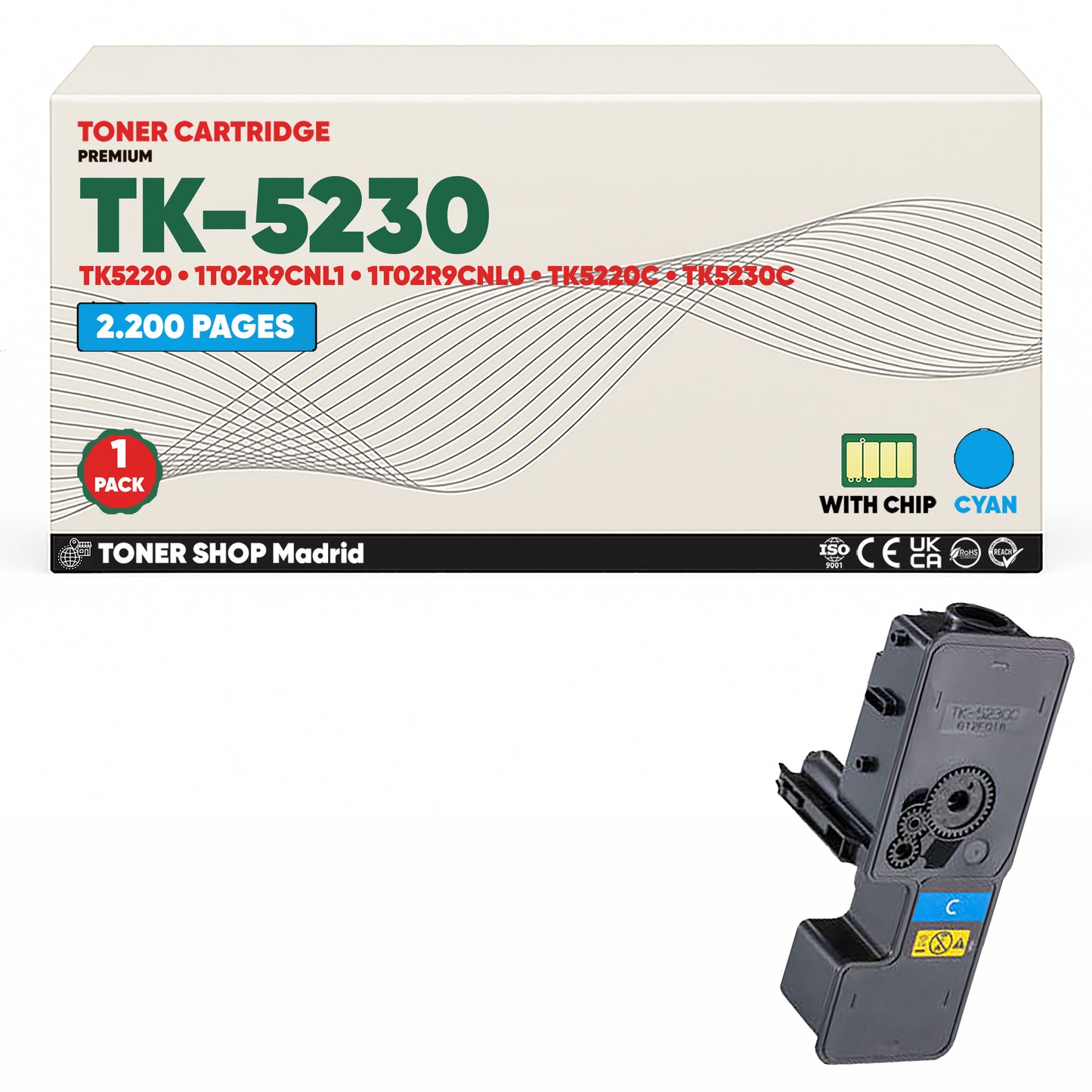 BDink Tóner Compatible Kyocera TK5230 (Pack 4 CMYK)