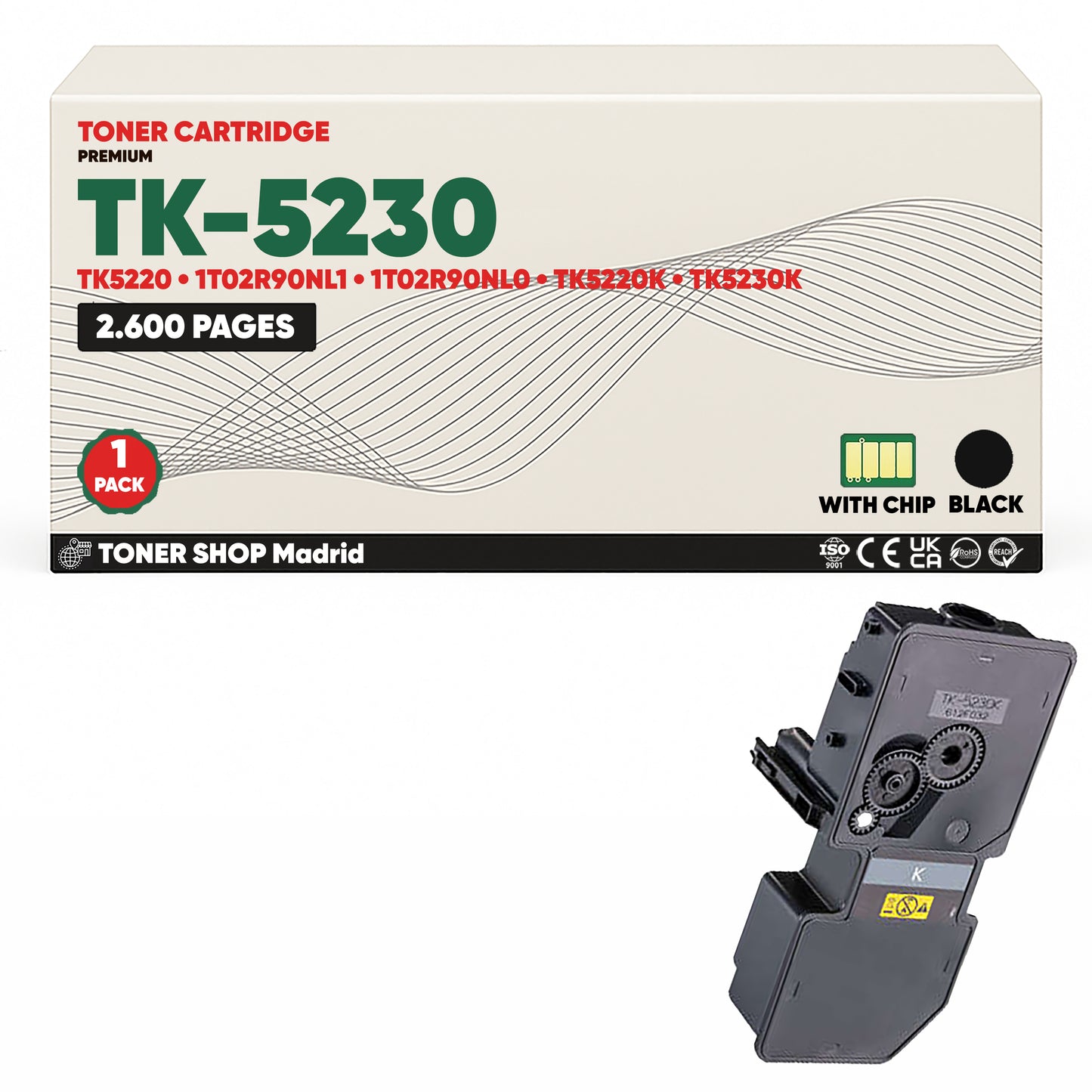 BDink Tóner Compatible Kyocera TK5230 (Pack 4 CMYK)