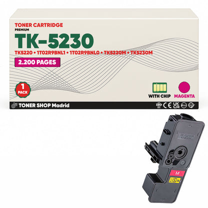 BDink Tóner Compatible Kyocera TK5230 (Pack 4 CMYK)