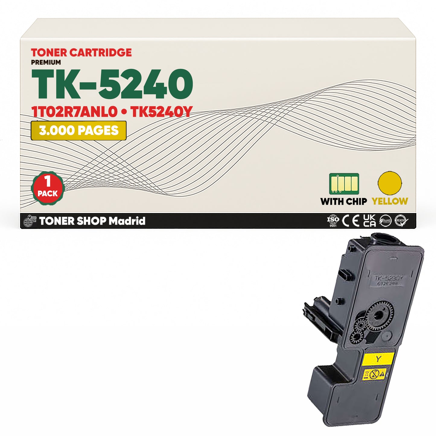 BDink Tóner Compatible Kyocera TK5240 (Pack 4 CMYK)