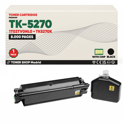 BDink Tóner Compatible Kyocera TK5270 (Pack 4 CMYK)