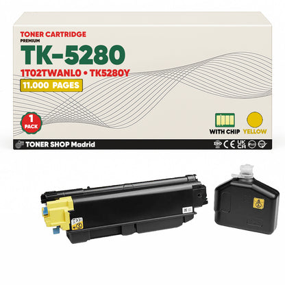 BDink Tóner Compatible Kyocera TK5280 (Pack 4 CMYK)