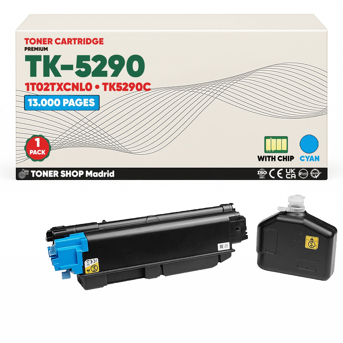 BDink Tóner Compatible Kyocera TK5290 (Pack 4 CMYK)