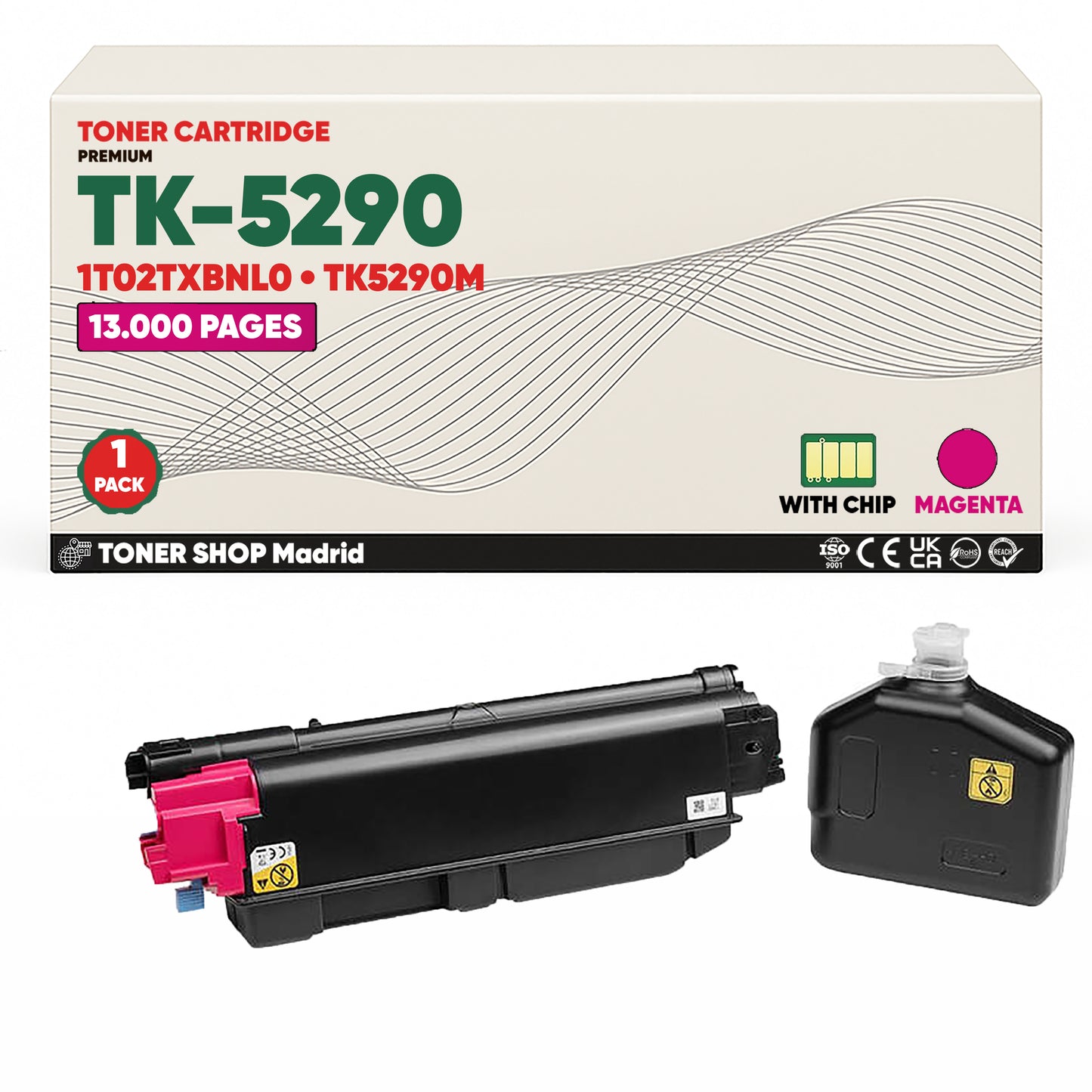 BDink Tóner Compatible Kyocera TK5290 (Pack 4 CMYK)