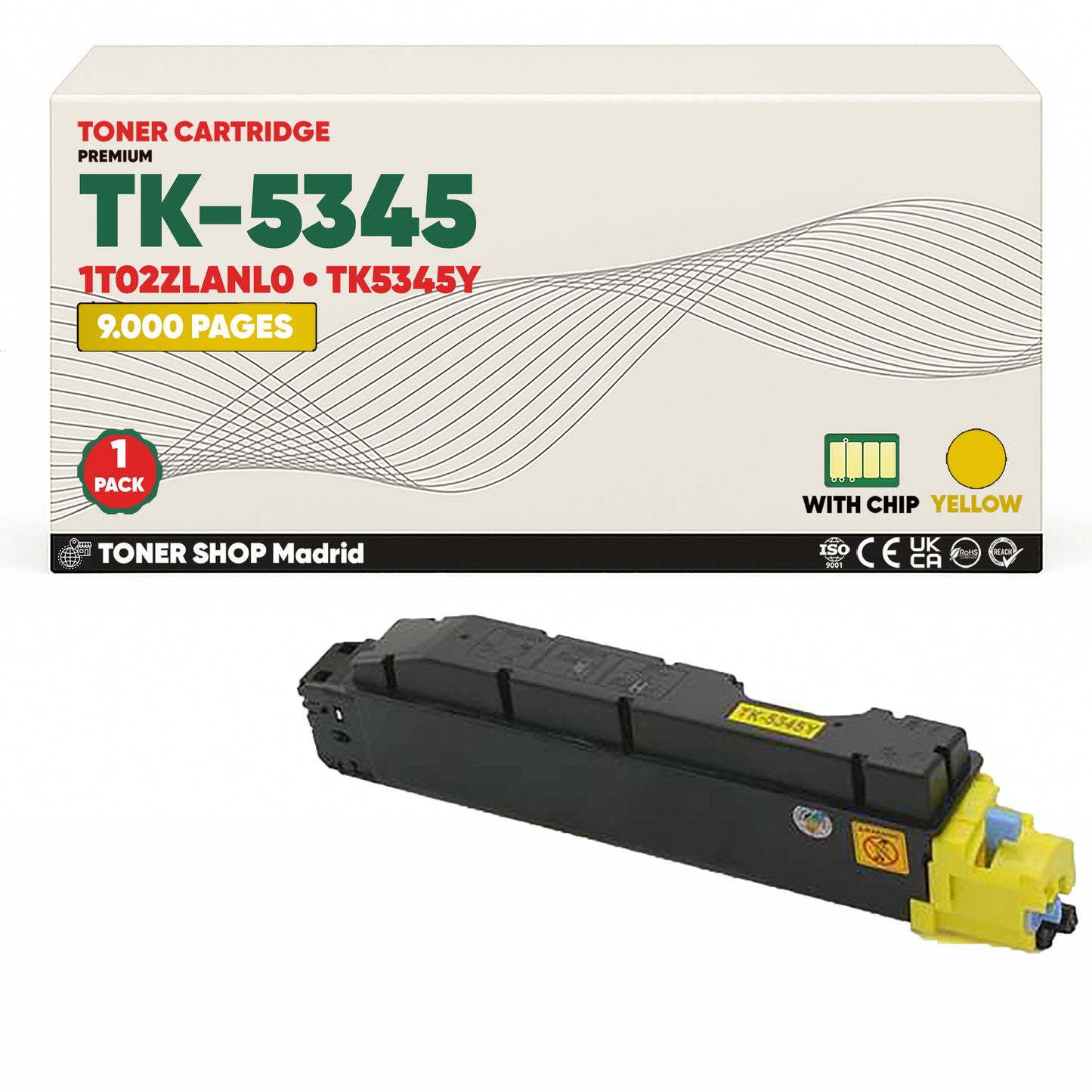 BDink Tóner Compatible Kyocera TK5345 (Pack 4 CMYK)