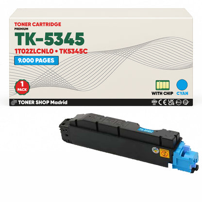 BDink Tóner Compatible Kyocera TK5345 (Pack 4 CMYK)