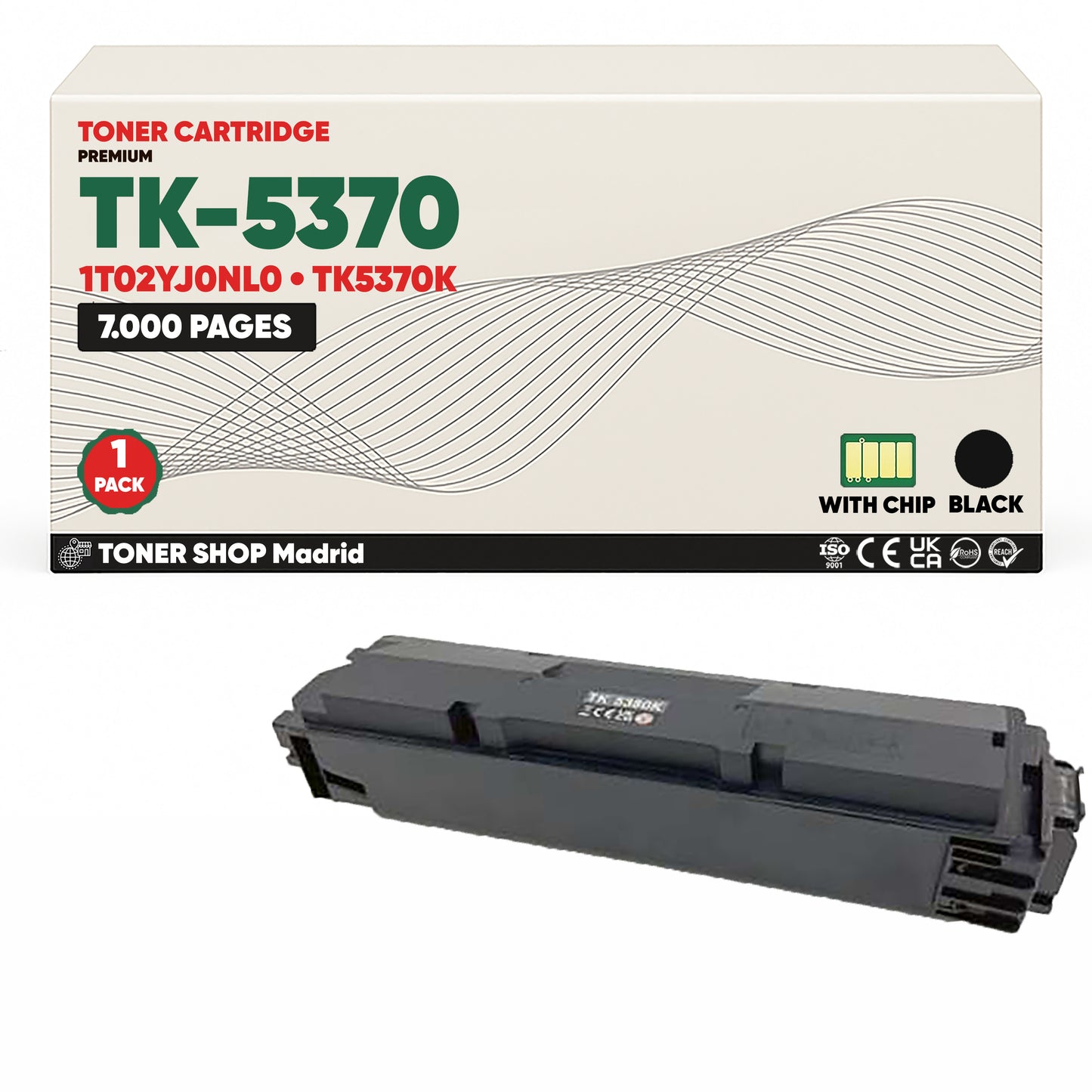 BDink Tóner Compatible Kyocera TK5370 (Pack 4 CMYK)