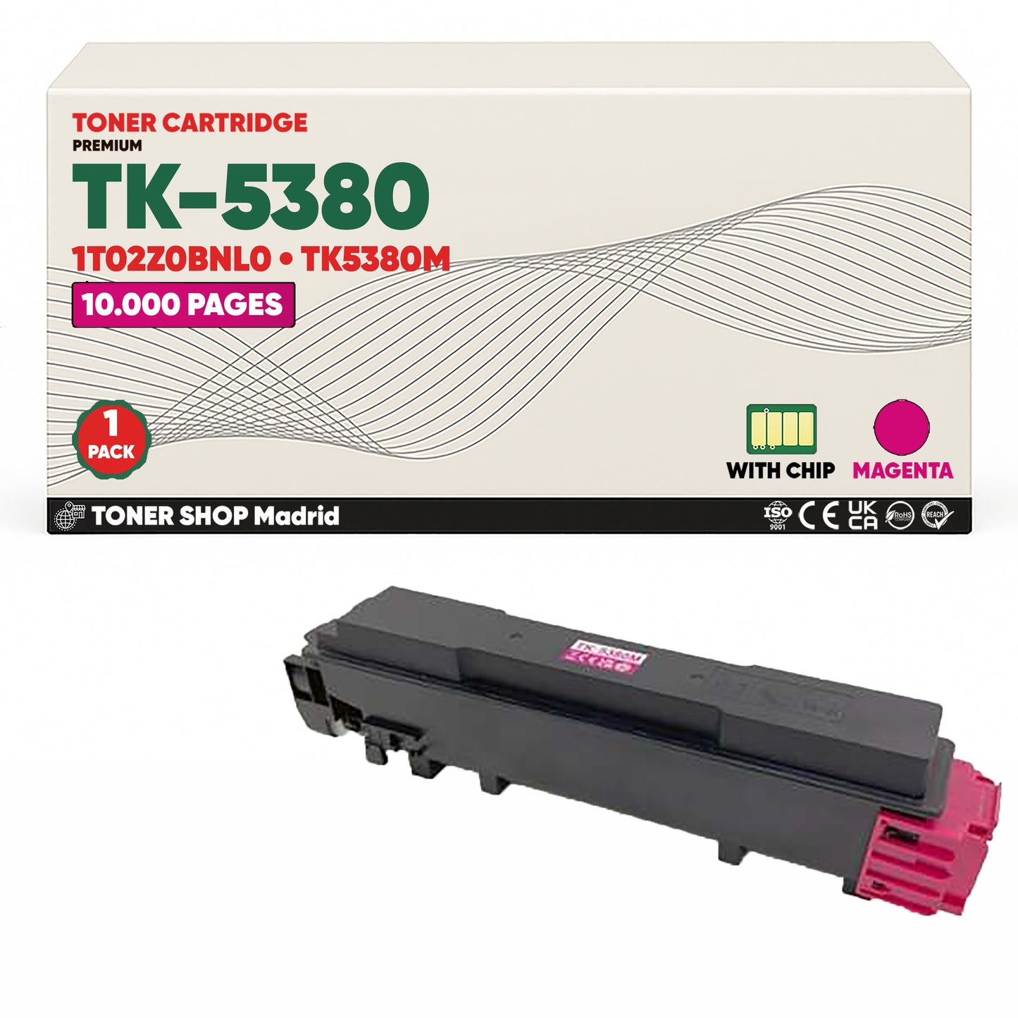 BDink Tóner Compatible Kyocera TK5380 (Pack 4 CMYK)