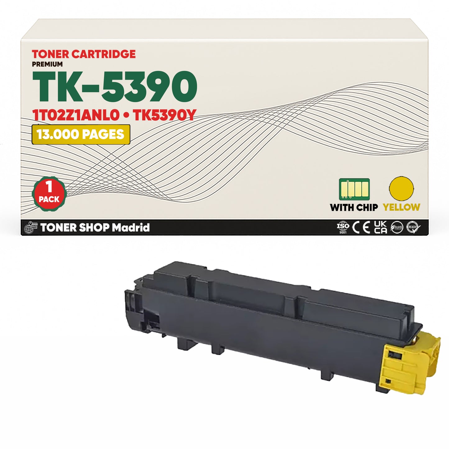 BDink Tóner Compatible Kyocera TK5390 (Pack 4 CMYK)