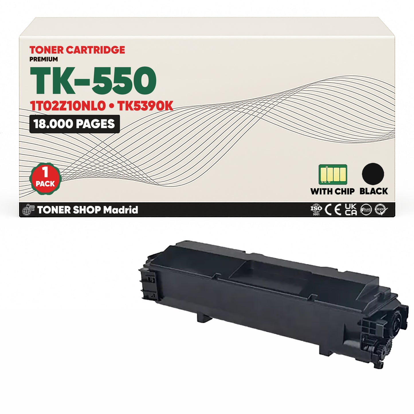 BDink Tóner Compatible Kyocera TK5390 (Pack 4 CMYK)