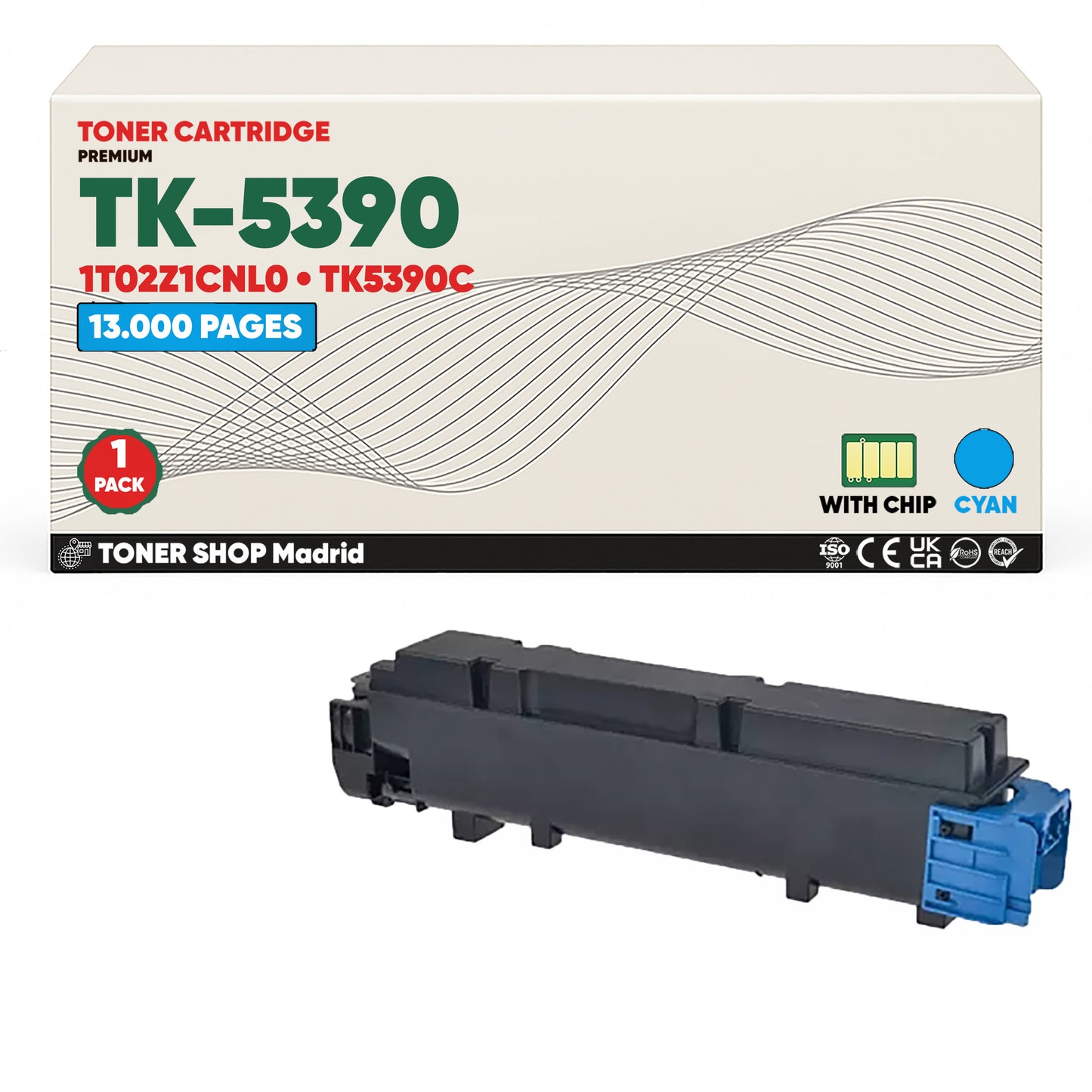 BDink Tóner Compatible Kyocera TK5390 (Pack 4 CMYK)