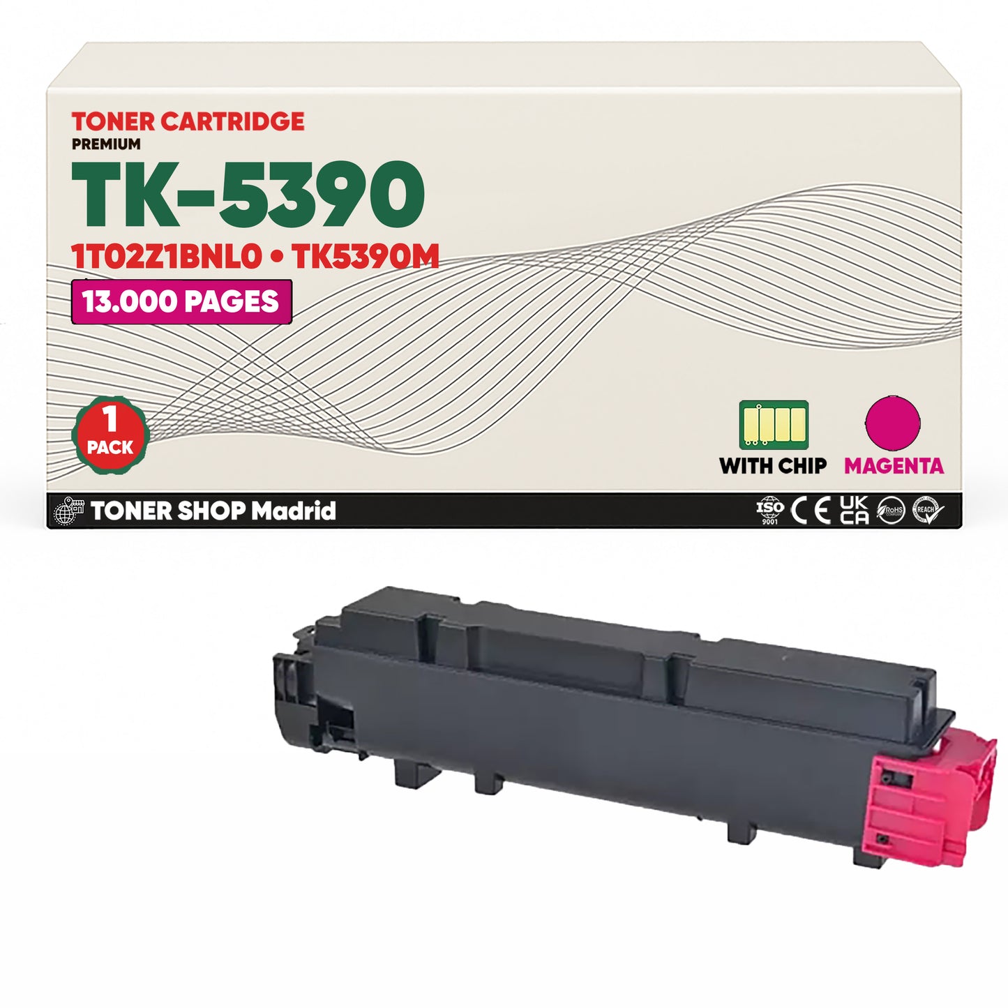 BDink Tóner Compatible Kyocera TK5390 (Pack 4 CMYK)