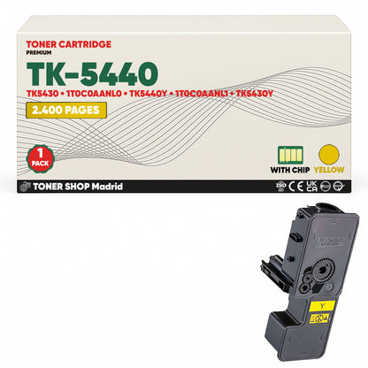 BDink Tóner Compatible Kyocera TK5440/TK5430 (Pack 4 CMYK)