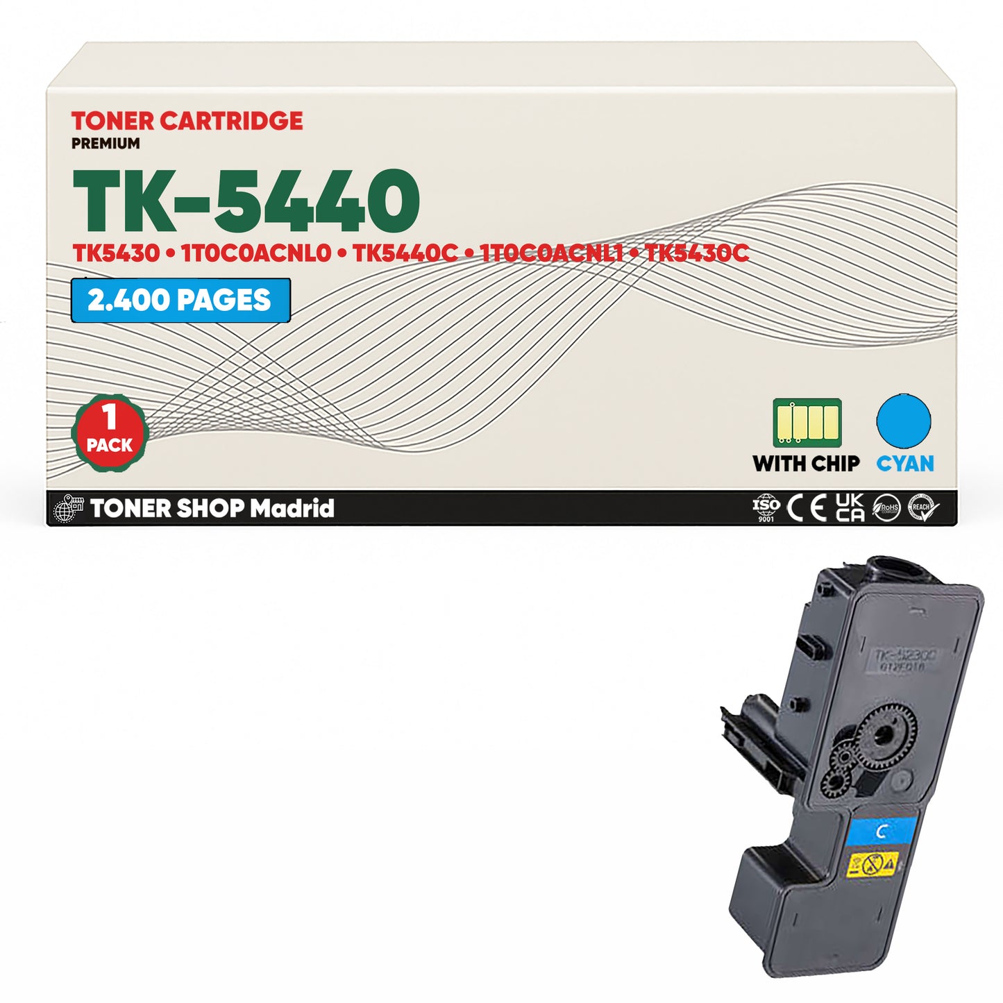 BDink Tóner Compatible Kyocera TK5440/TK5430 (Pack 4 CMYK)