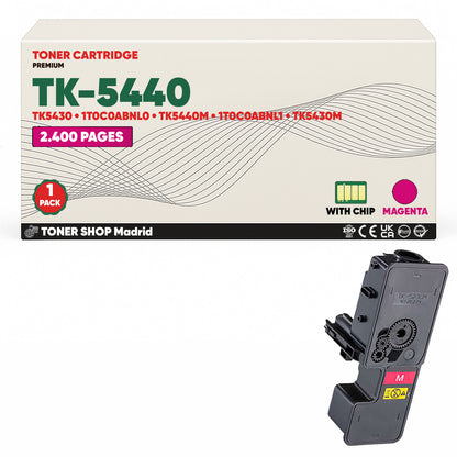 BDink Tóner Compatible Kyocera TK5440/TK5430 (Pack 4 CMYK)