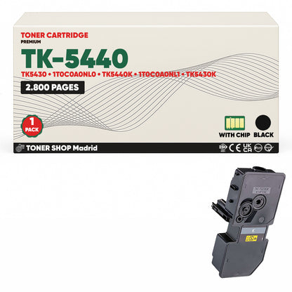 BDink Tóner Compatible Kyocera TK5440/TK5430 (Pack 4 CMYK)