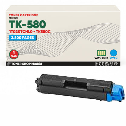 BDink Tóner Compatible Kyocera TK580 (Pack 4 CMYK)