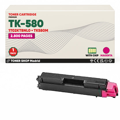 BDink Tóner Compatible Kyocera TK580 (Pack 4 CMYK)
