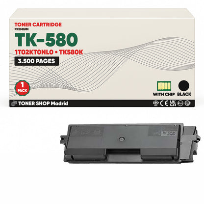 BDink Tóner Compatible Kyocera TK580 (Pack 4 CMYK)