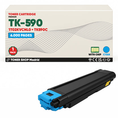 BDink Tóner Compatible Kyocera TK590 (Pack 4 CMYK)